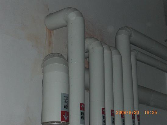 管道烤漆板保温现场